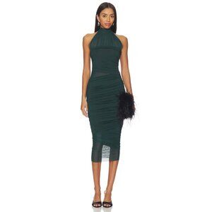 SEROYA Esmee Dress in Evergreen